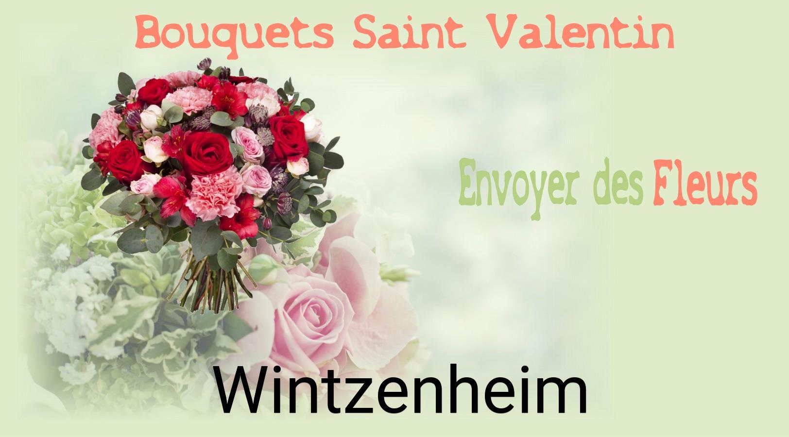 Roses de Saint-Valentin livrées à Wintzenheim